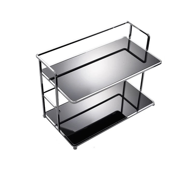 Acrylic Storage Rack – Clear – Double-Layer Design – Multifunctional