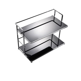 Acrylic Storage Rack – Clear – Double-Layer Design – Multifunctional