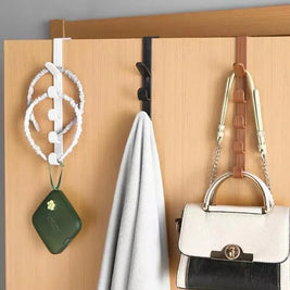 Coat Hooks for Wall – PP White – Modern – Vertical 5 Hooks 3