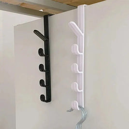 Coat Hooks for Wall – PP White – Modern – Vertical 5 Hooks 4