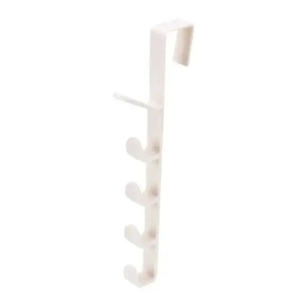 Coat Hooks for Wall – PP White – Modern – Vertical 5 Hooks 8