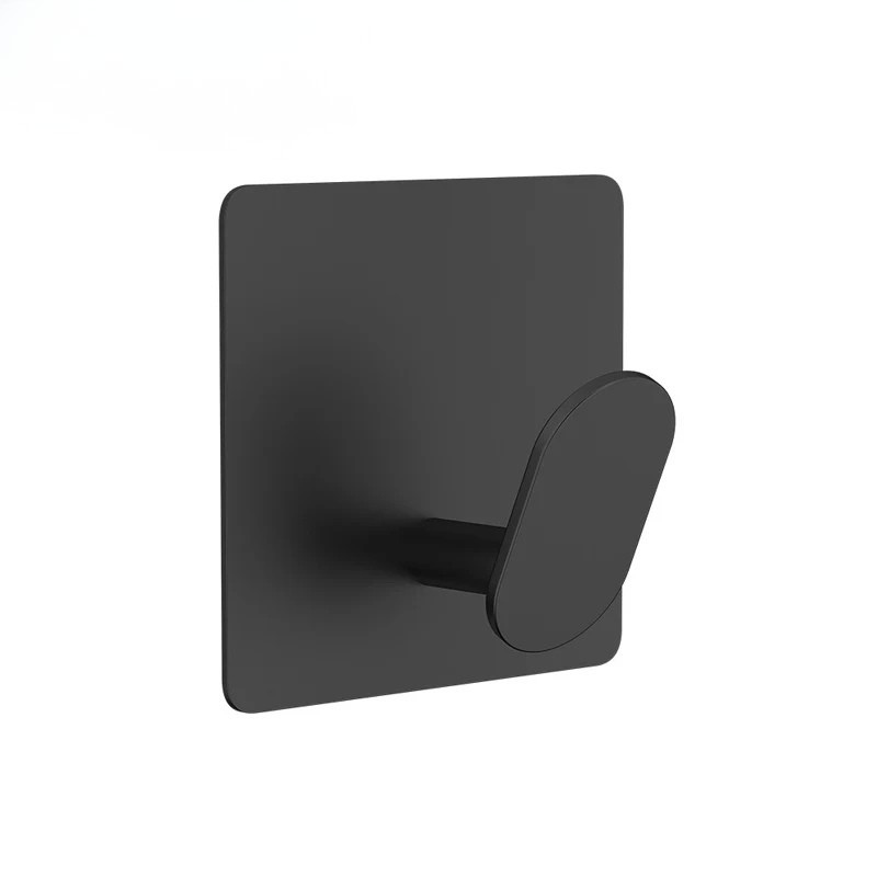 Stainless Steel Towel Hooks for Bathroom – Matte Black – Modern