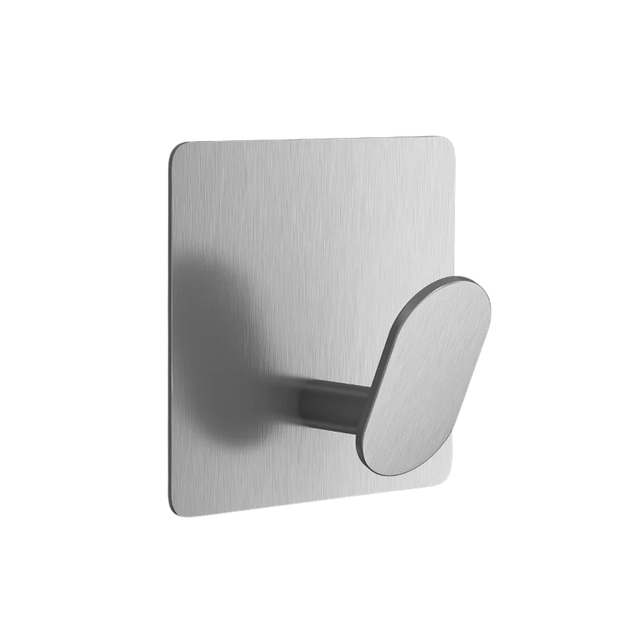 Stainless Steel Towel Hooks for Bathroom – Matte Black – Modern