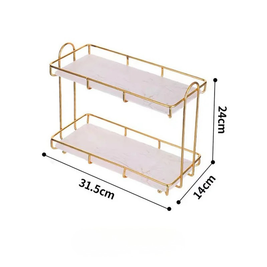 Bathroom Shelf – Waterproof Carbon Steel – Simple Design – Versatile Storage