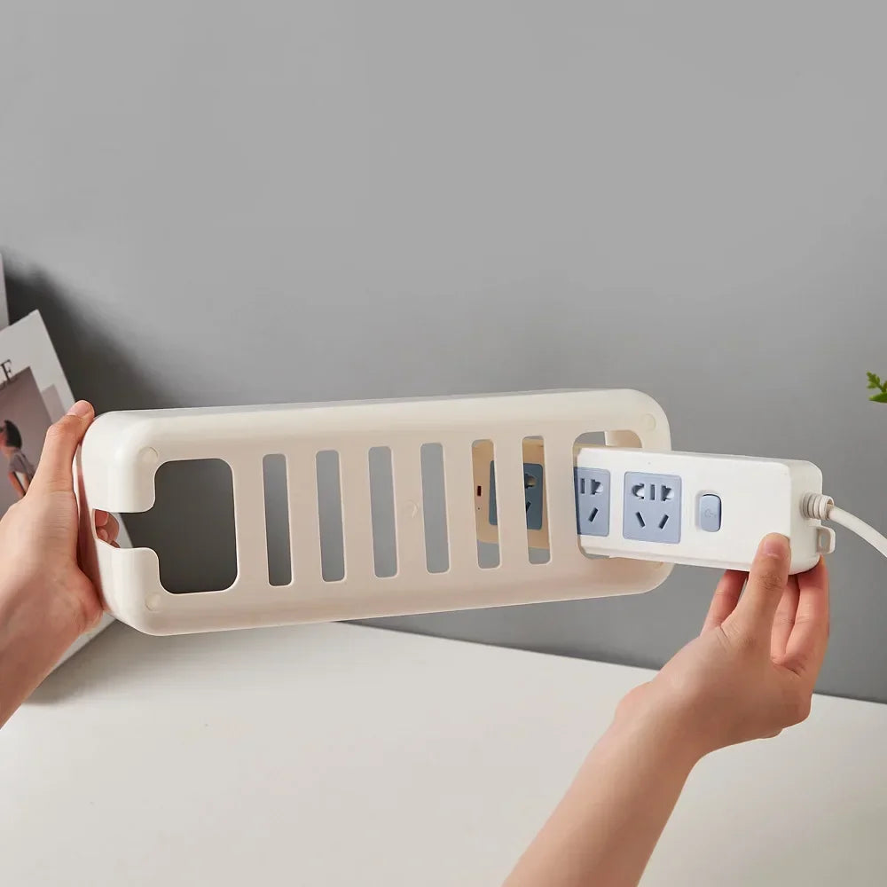 Kabelmanagement Box – Elegant Design – Bambusmaterial 1