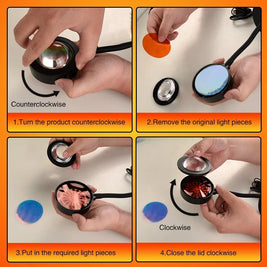 LED Sunset Lamp – USB – Multicolor – Adjustable – Mood Lighting 3