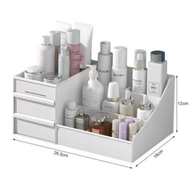 Lys & Loom Makeup Organizer Box White Compact 5