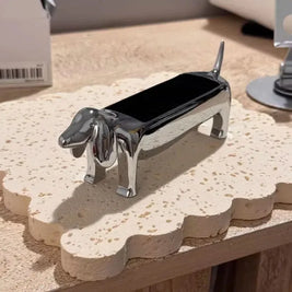 Lys & Loom Jewelry Organizer Cartoon Dog Jewelry Holder Multicolor 4x4 in 0