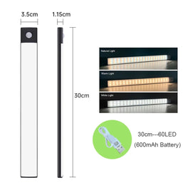 Motion Sensor Light – LED – White – Ultra-thin Design – Versatile Use 10