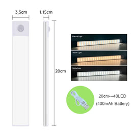 Motion Sensor Light – LED – White – Ultra-thin Design – Versatile Use 13