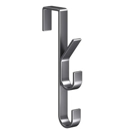 Over the Door Hook – Strong Carbon Steel – Grey – Space Saving Design 6