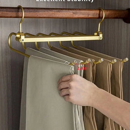 Pants Hanger – 6-Layer Organizer – Robustes Aluminium 1