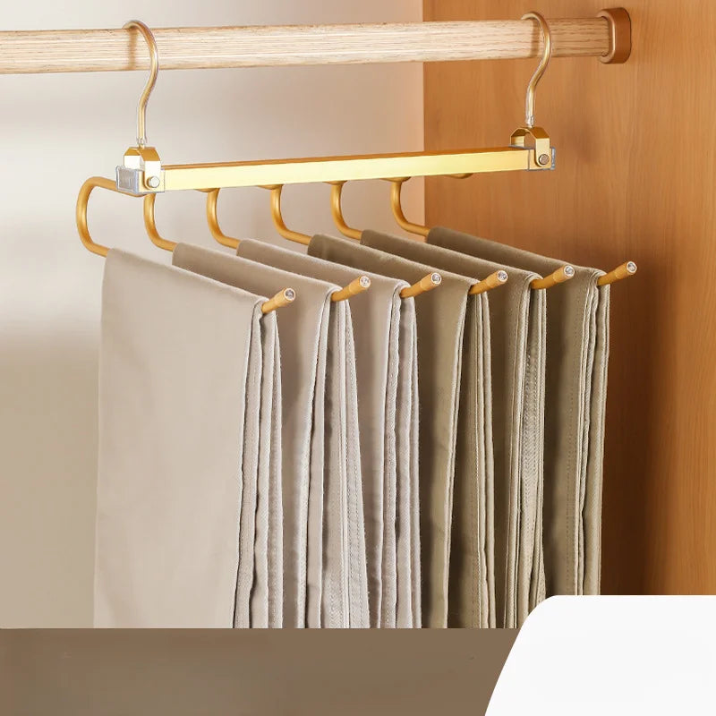 Pants Hanger – 6-Layer Organizer – Robustes Aluminium 6