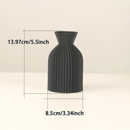 Schwarze Vase – Boho Chic – 3D-gedruckt, Modern & Elegant 7