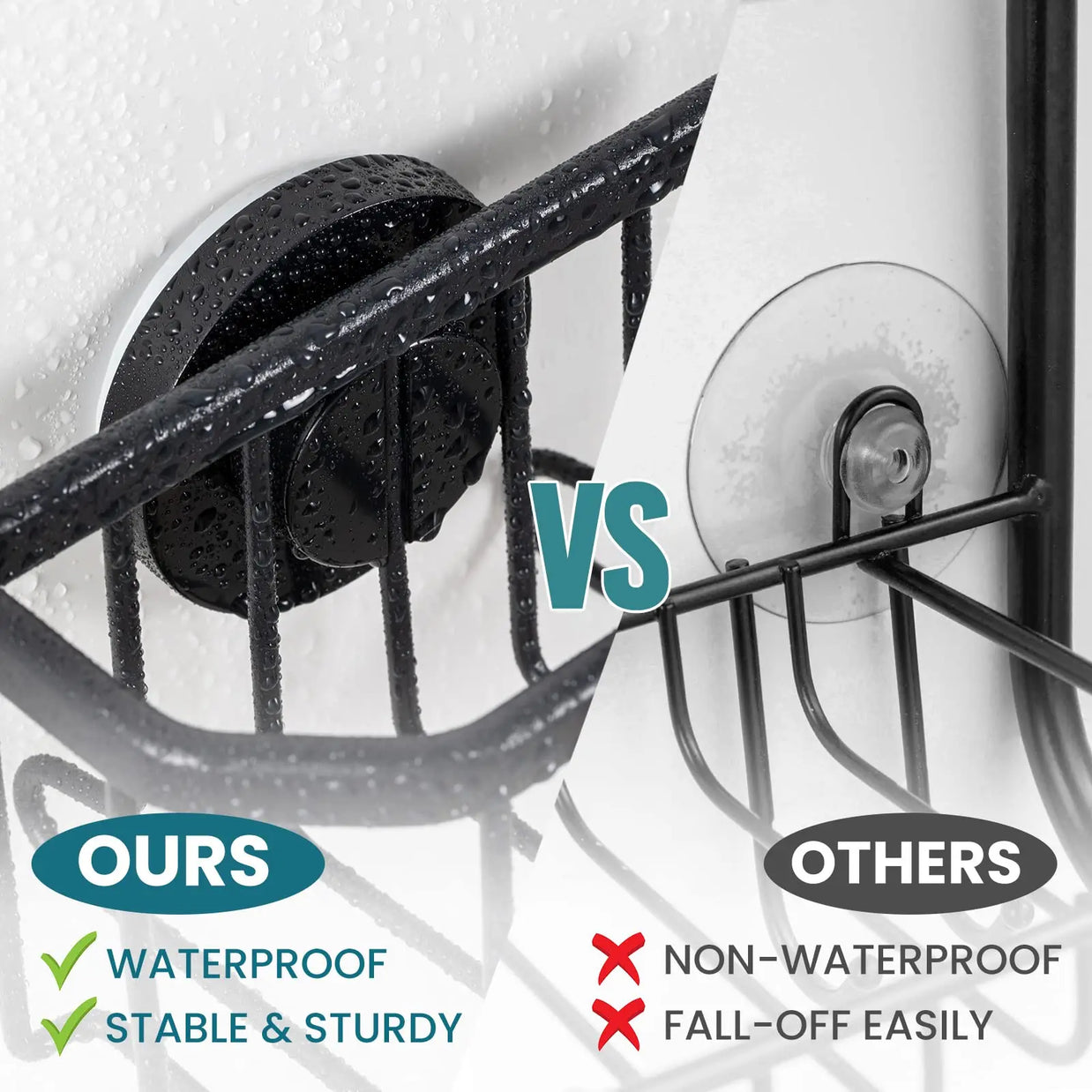 Sponge Holder for Kitchen Sink – Rustproof Aluminum – Silver – Compact Design 2