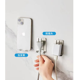 Storage Hook for Bathroom – Stainless Steel Black – No Drill – Compact Design (1 Piece) 5