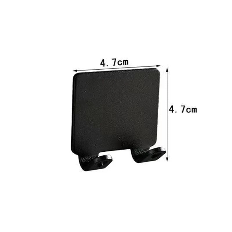 Storage Hook for Bathroom – Stainless Steel Black – No Drill – Compact Design (1 Piece) 6