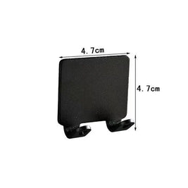 Storage Hook for Bathroom – Stainless Steel Black – No Drill – Compact Design (1 Piece) 6