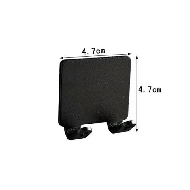 Storage Hook for Bathroom – Stainless Steel Black – No Drill – Compact Design (1 Piece) 6