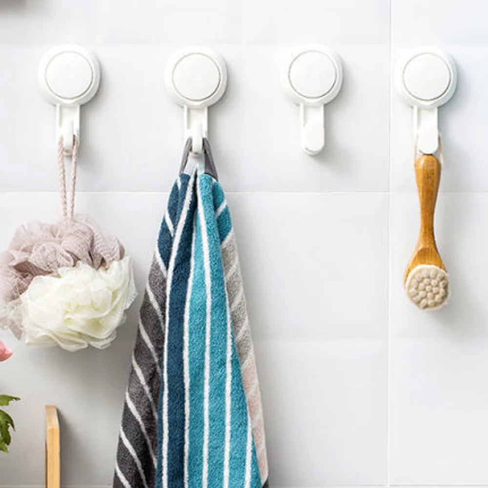 Suction Cup Hooks for Shower – Chemical-Free – Versatile – 1-4 Pcs 0
