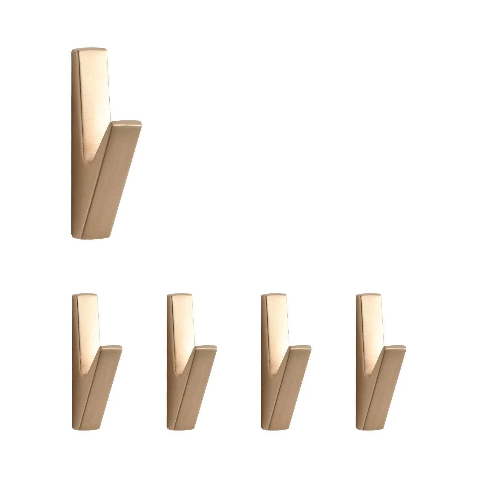 Wall Hooks for Entryway – Matte Metal – Modern – Standard Size