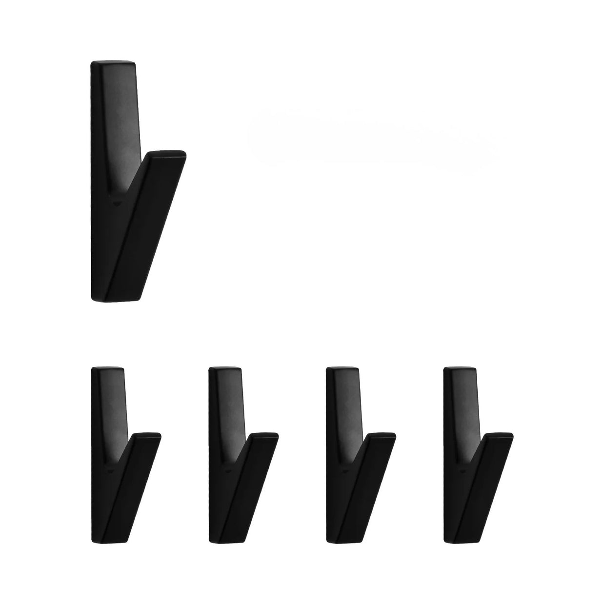 Wall Hooks for Entryway – Matte Metal – Modern – Standard Size