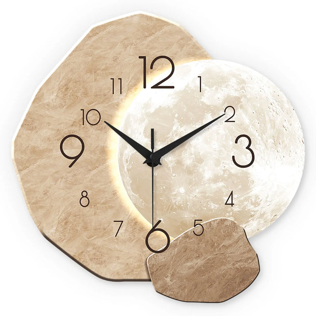 Wanduhr – Modernes Design – Holzmaterial 4