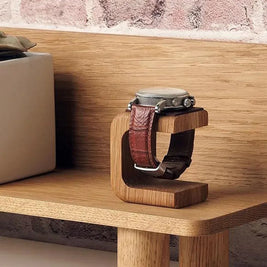 Wooden Watch Holder – Solid Wood – Minimalist – Standard Size (1 Piece) 4